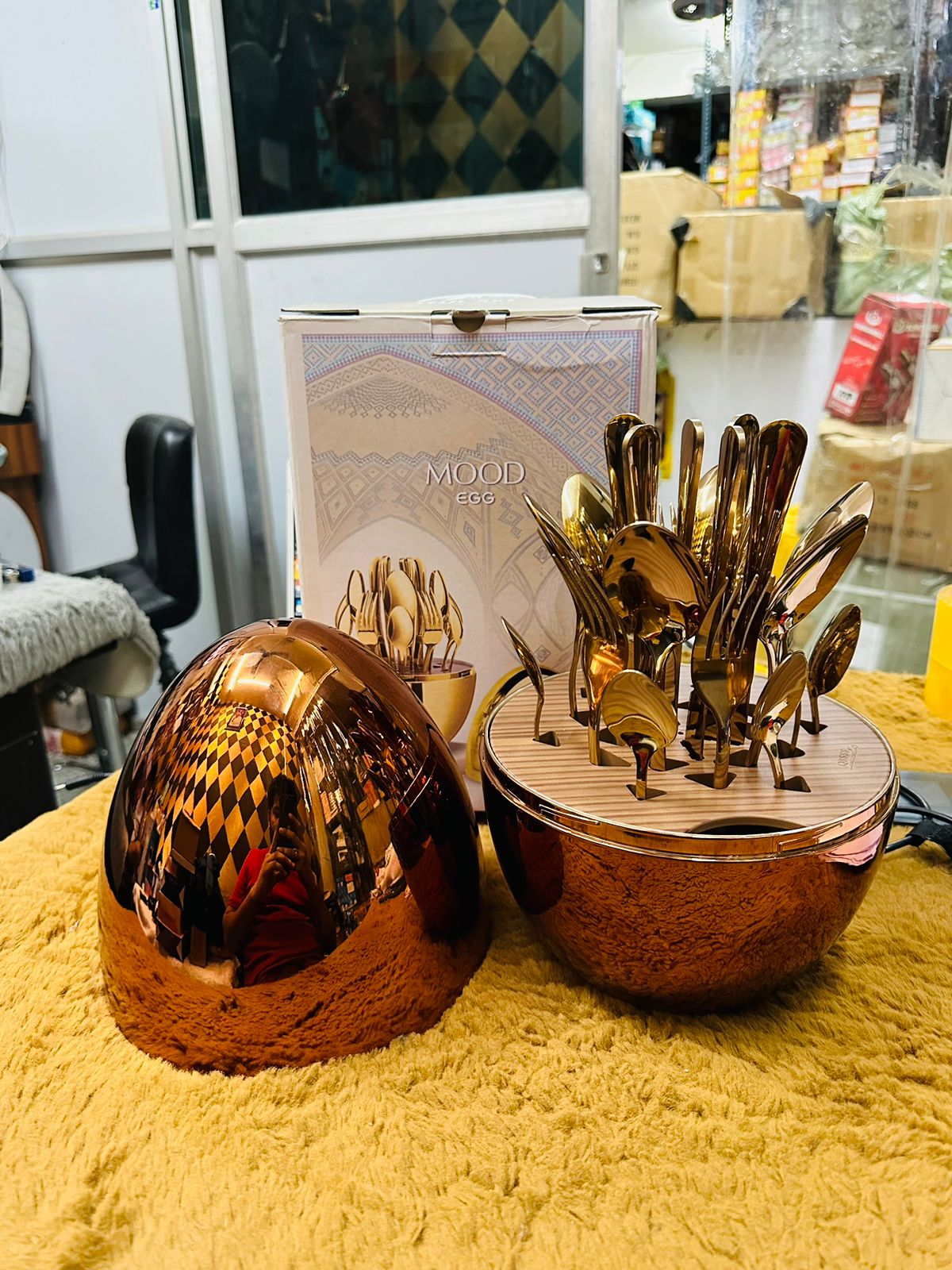 Stainless Steel Cuttlery (Rose Gold)