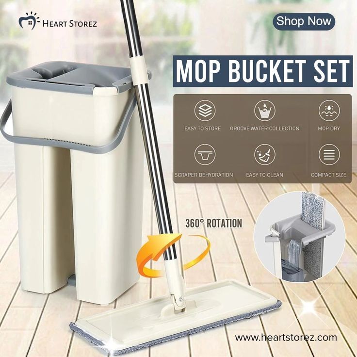 Bucket Scratch Mop