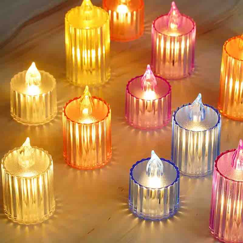 SMOKELESS WARM WHITE LED  CANDLE