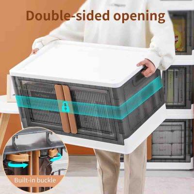 Flexy Foldable Storage Cubes With Wheels