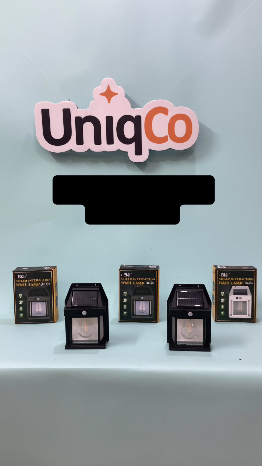 MOTION SENSOR  SOLAR LAMP